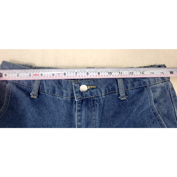 Japanese Brand Streetwear Star Shorts Size Medium Grunge Skater Y2K Baggy Denim - Picture 5 of 7